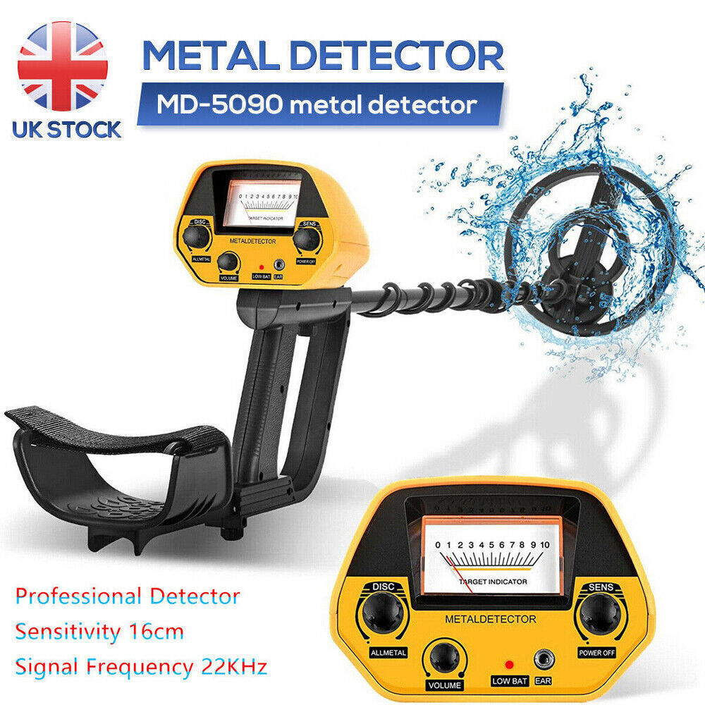 Deep Underground Metal Detector Professional Hunt Treasure Gold Coins Waterproof