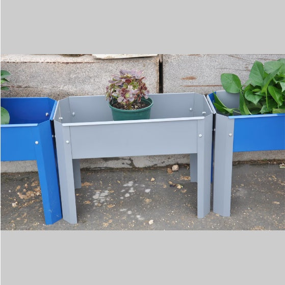 Outdoor Indoor Flowers, Fruits, Herbs, Vegetables, Metal Plant Boxes