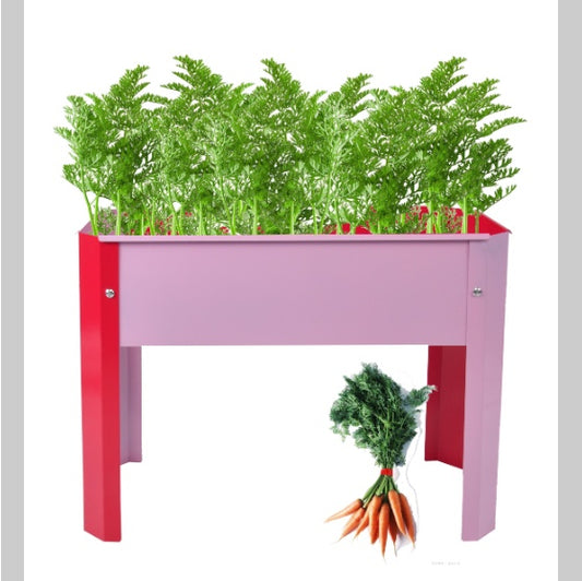 Outdoor Indoor Flowers, Fruits, Herbs, Vegetables, Metal Plant Boxes